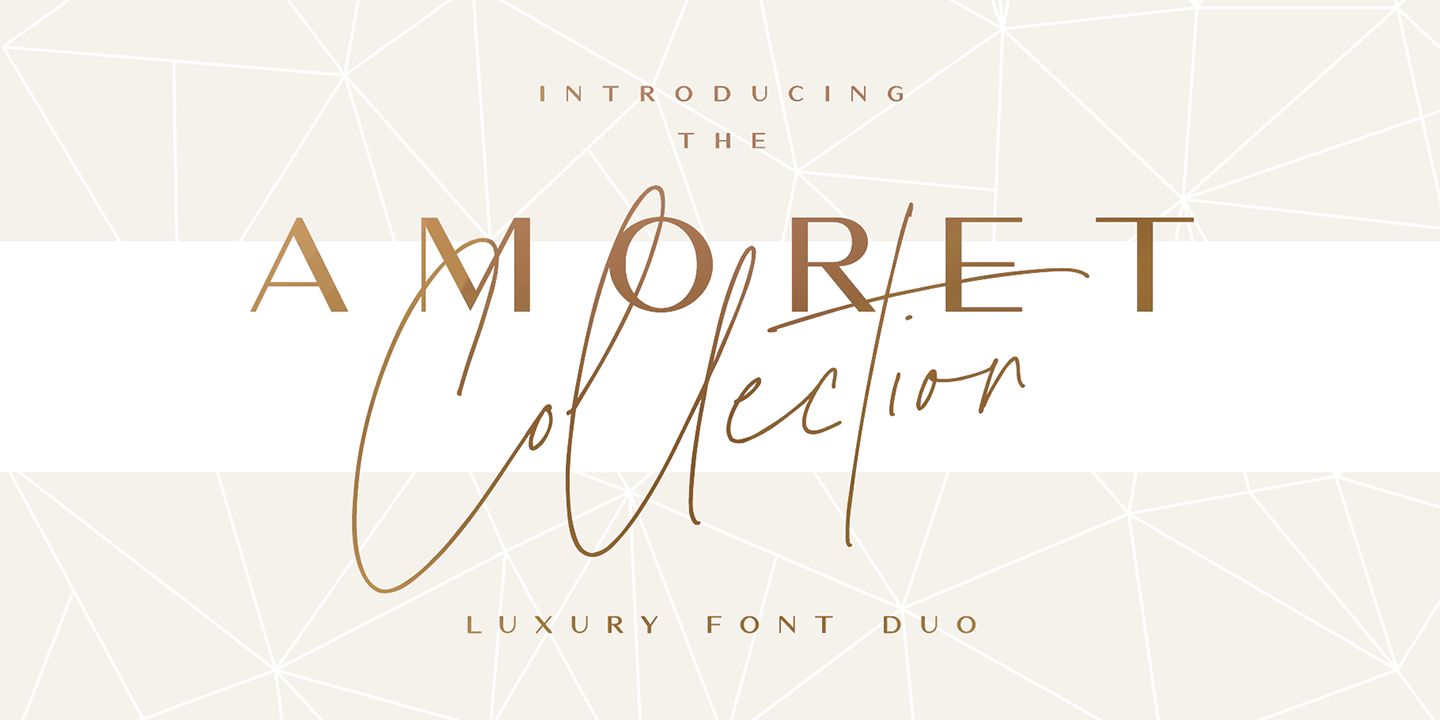 The Amoret Collection Font